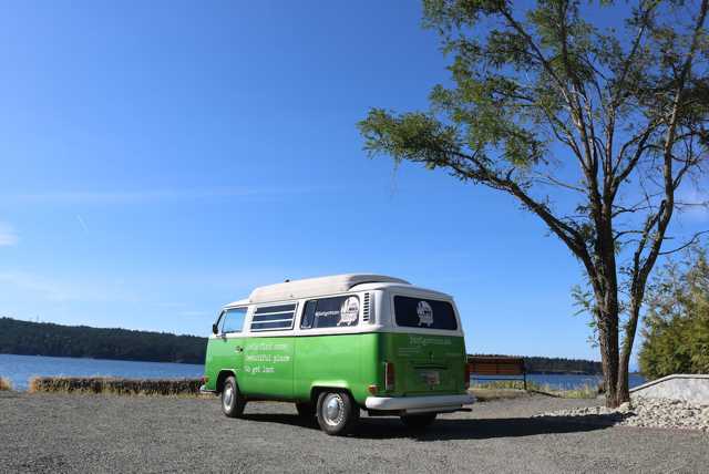 Vancouver Island westfalia campervan rental