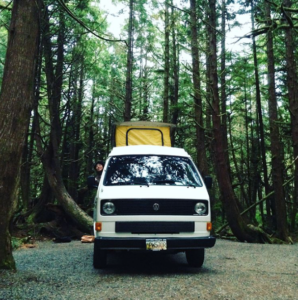 victoria bc campervan camper van rental rentals british columbia vanagon VW westfalia north america vancouver island eurovan justgo vans