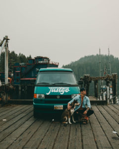 surfing tofino camper van vacation