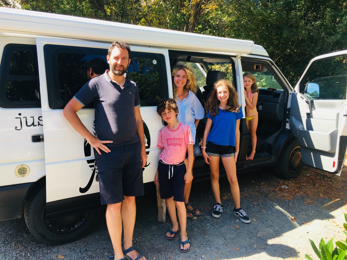 family campervan travel Vancouver Island Nanaimo camping with kids