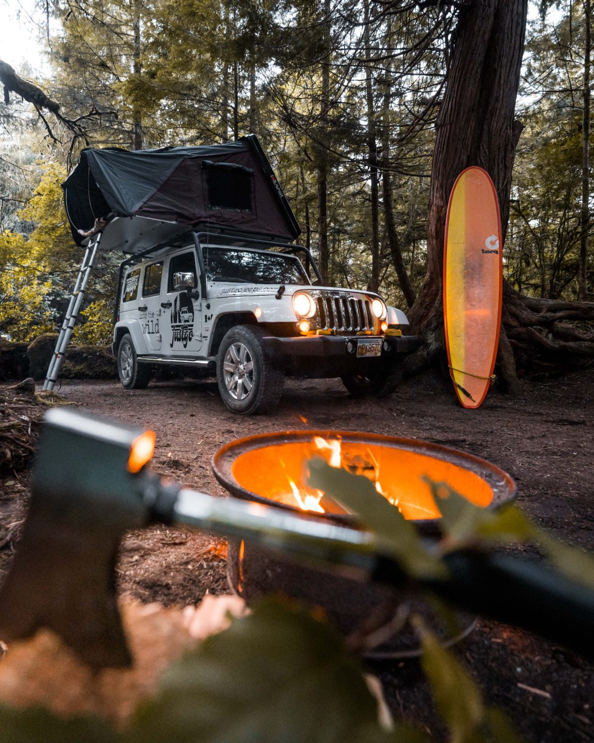 jeep rental vancouver island canada roof top tent nanaimo victoria