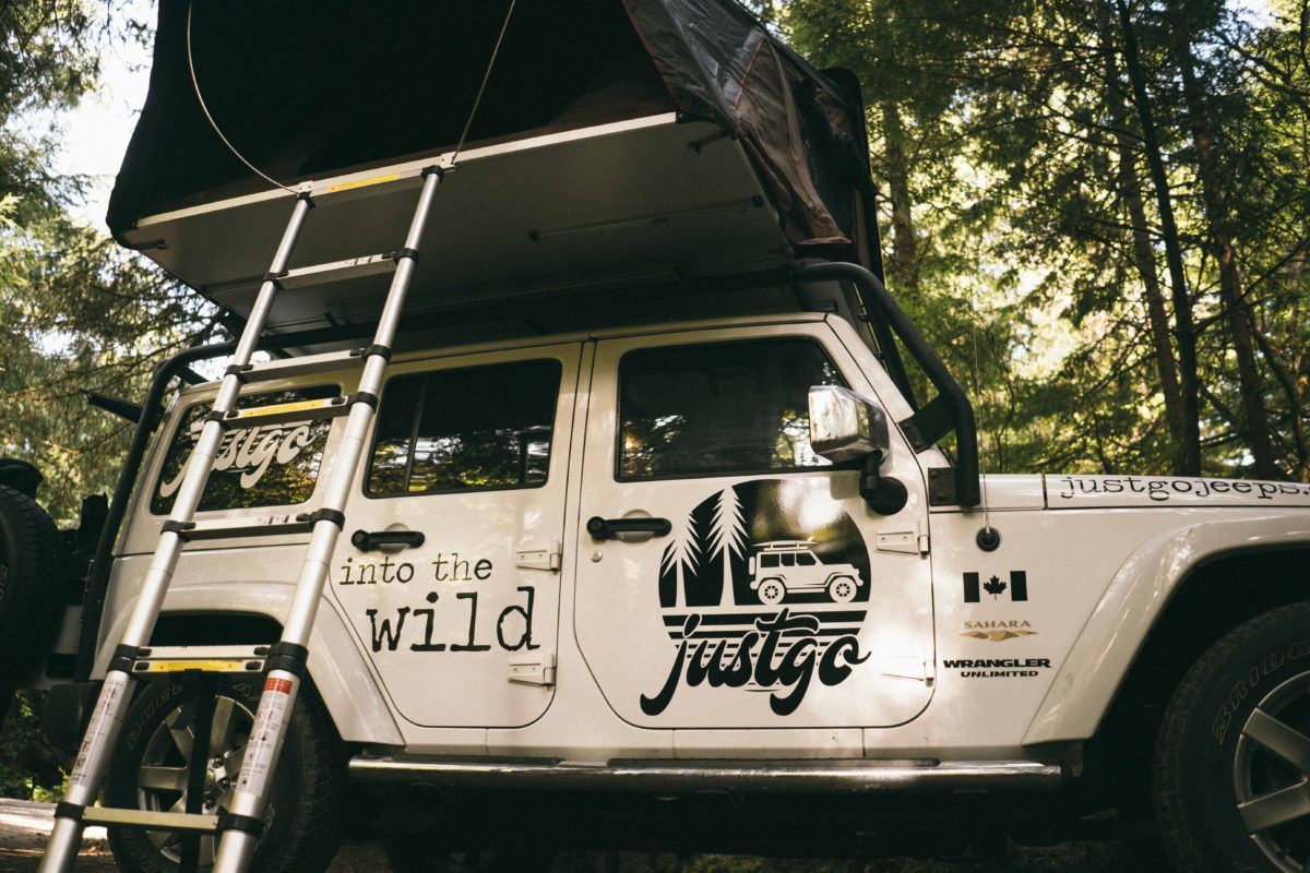 jeep rental canada camping vancouver island british columbia