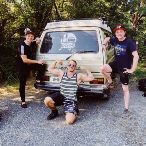 group campervan travel Vancouver Island Nanaimo road trip experience