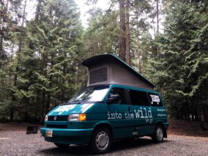vancouver eurovan rental for hire camping