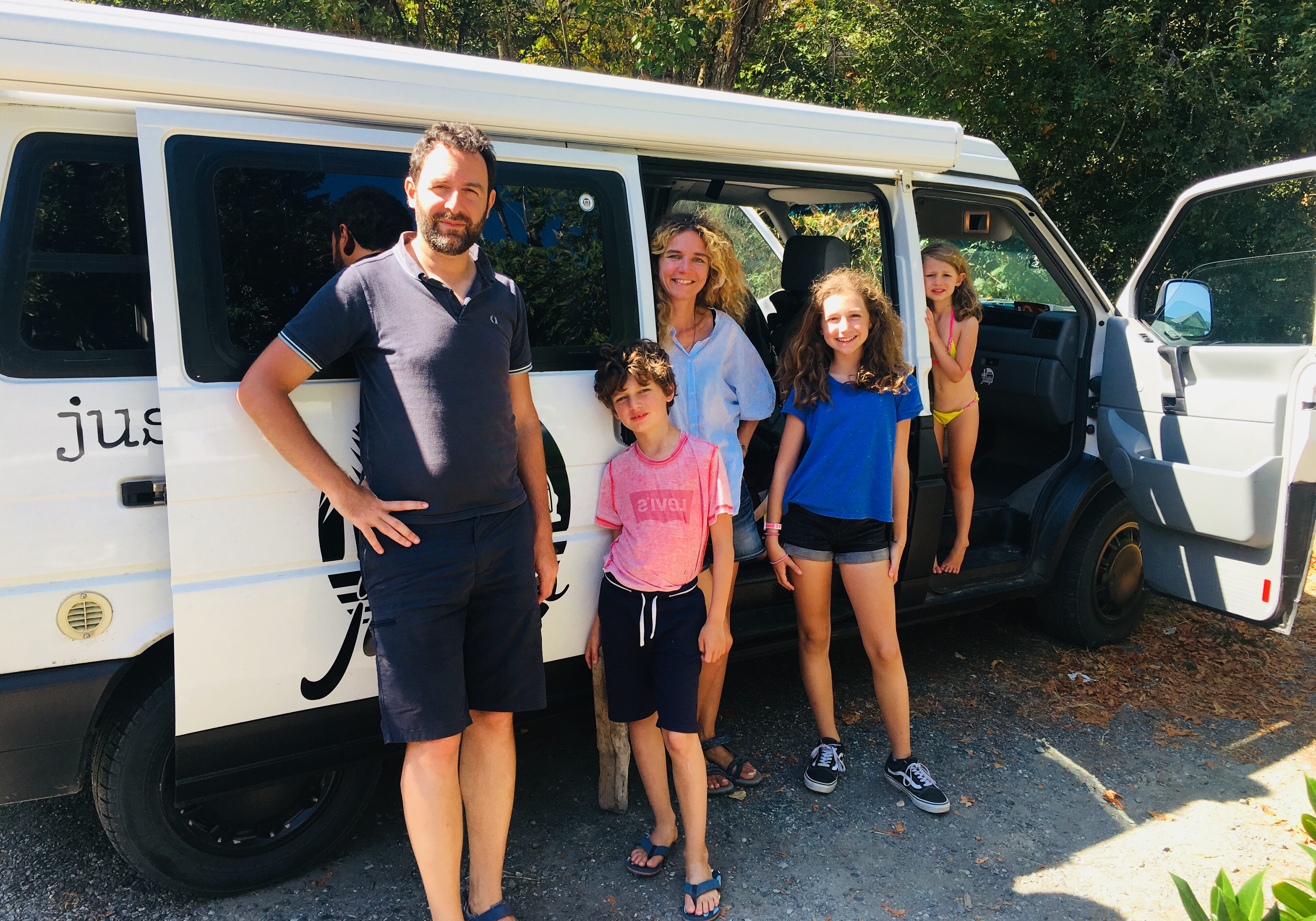 family campervan travel Vancouver Island Nanaimo camping with kids