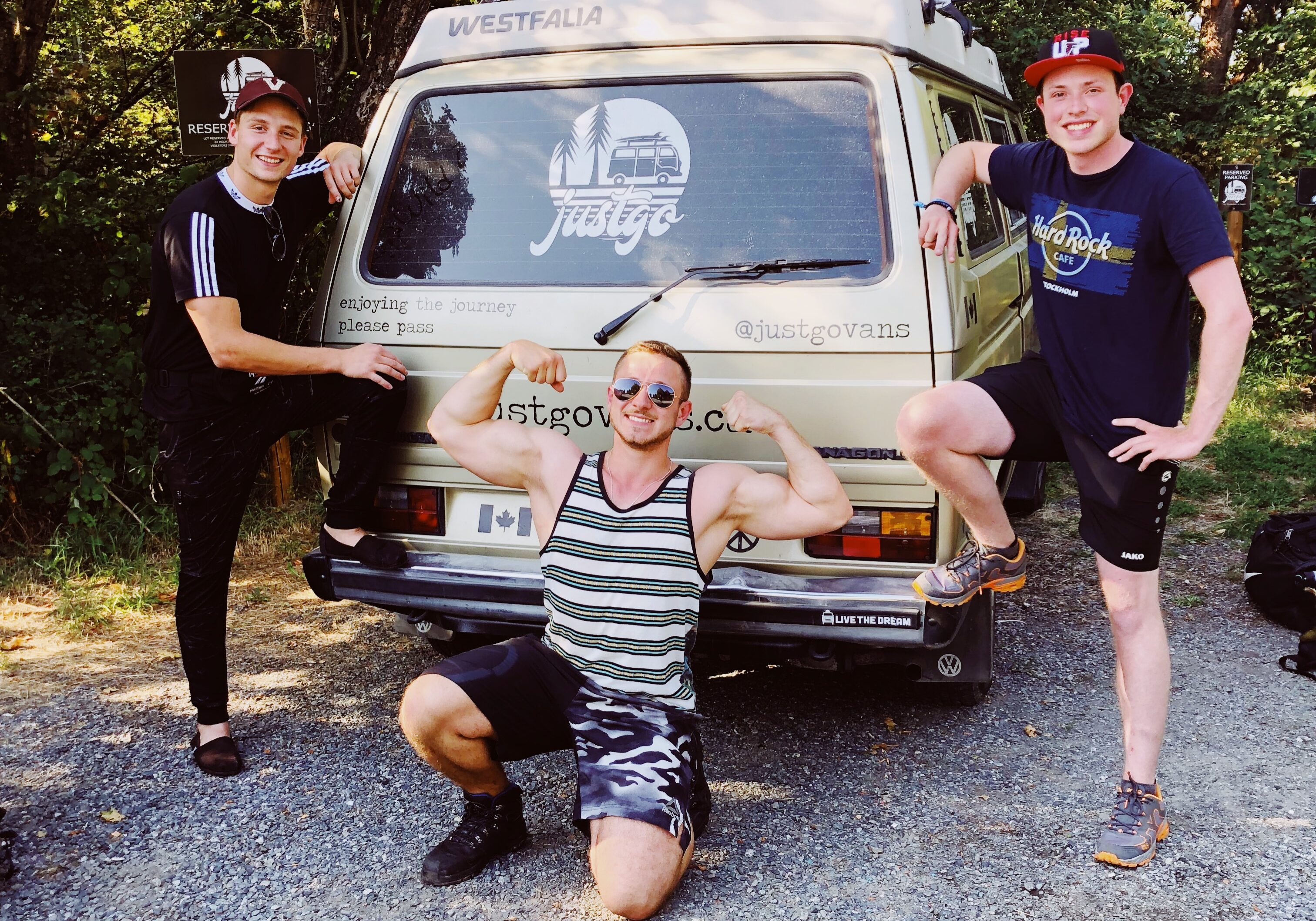 group campervan travel Vancouver Island Nanaimo road trip experience